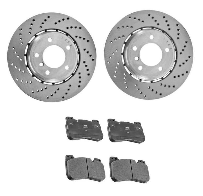 BMW Brake Kit - Pads and Rotors Front (395mm)